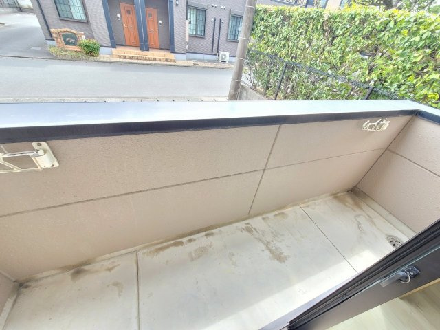 ピュアセントT1のバルコニー