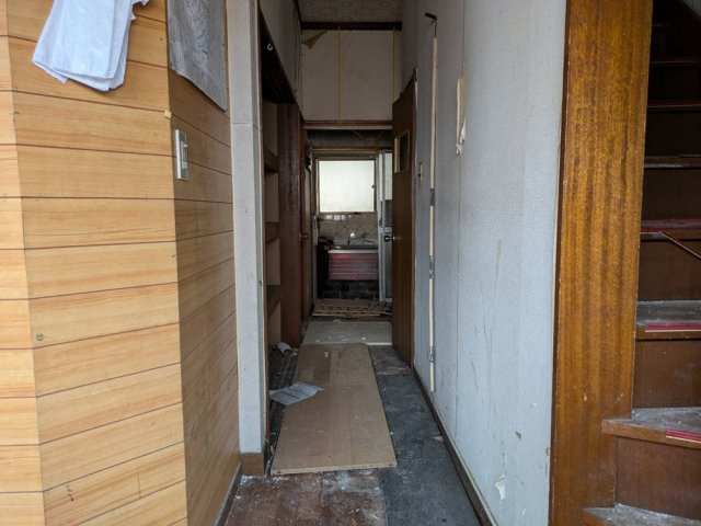 川口市桜町戸建ての玄関