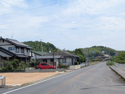 【前面道路含む現地写真】 | 田布施町下田布施土地