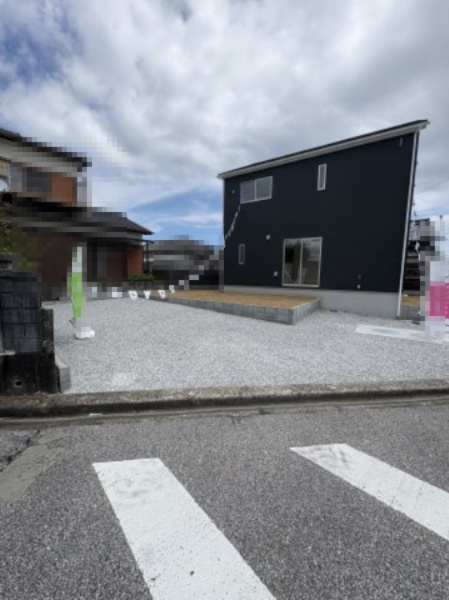 クレイドルガーデン第1　1号棟の駐車場