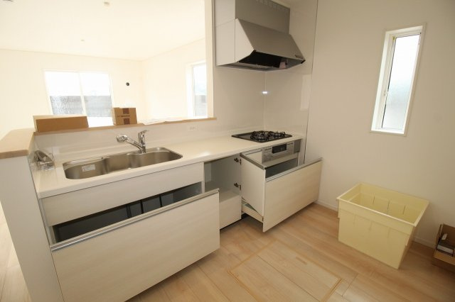 クレイドルガーデン第1　1号棟のキッチン