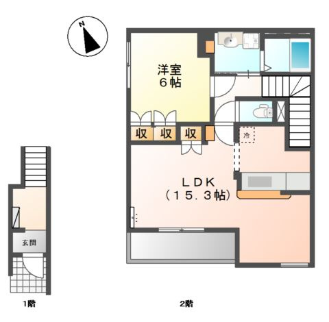 ハイム　クラシスの間取り