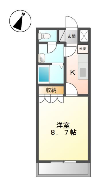 プリムールの間取り