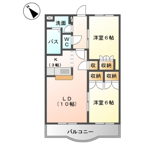 グランヴィア松江の間取り