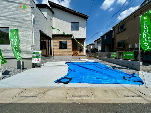 桶川市鴨川　6期　新築戸建　テラス01の駐車場