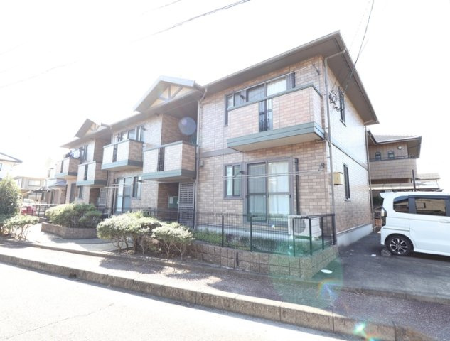 熊本市南区白藤４丁目のアパートの外観