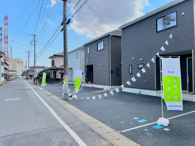 【前面道路含む現地写真】 | 神栖市神栖第８－1号棟 | 施工例：２０２５．４月完成予定！ご希望の物件も探せます！お問合せお待ちしています！