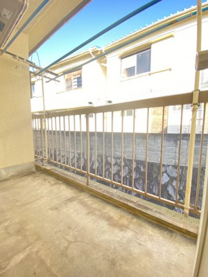 【バルコニー】 | 林コーポラス | ☆神戸市垂水区　林コーポラス☆