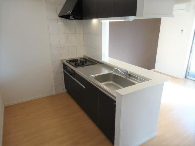 フルール・ド・リスのキッチン