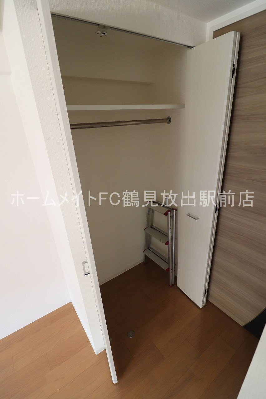 東大阪市高井田本通７丁目の賃貸マンションの収納