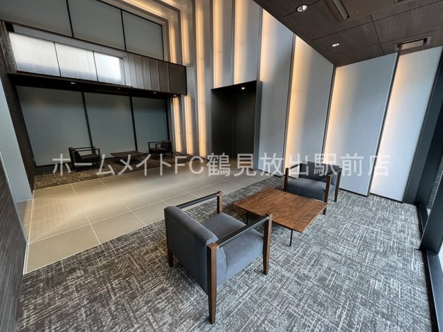 大阪市城東区鴫野東２丁目の賃貸マンションのロビー
