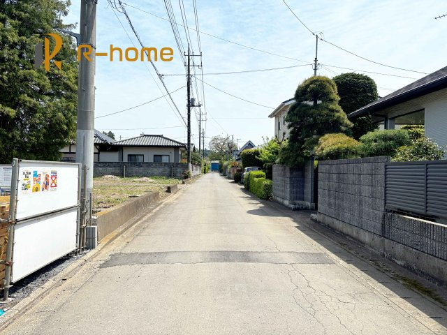 笠間市笠間第10　新築戸建て　4号棟の前面道路含む現地写真|周辺環境も併せて案内致します♪
ぜひ現地へお越しください♪