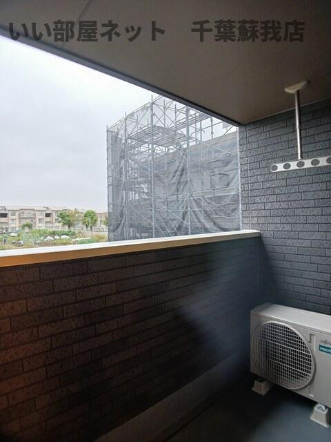 誉田町２丁目アパート（０２６５９５５０２）のバルコニー|バルコニーがあります