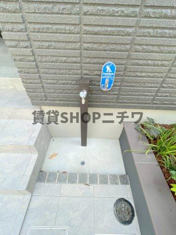 クレ　ドゥ　ボヌール　上高田のその他共用部分|★ペットの足洗い場★