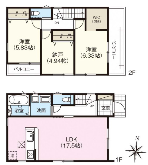 向日市物集女町燈篭前「東向日駅」新築戸建