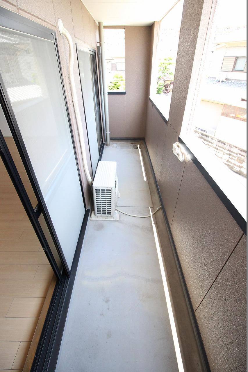 ささお弐番館のバルコニー|※お部屋により仕様が異なる場合があります※