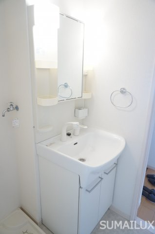 熊本市南区薄場２丁目の賃貸マンションの独立洗面台