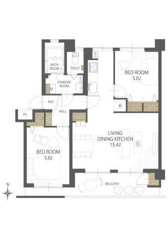 【間取り】大宮吉敷町団地 