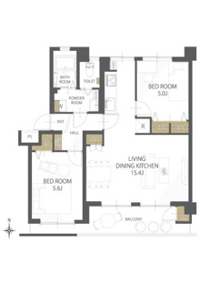 【間取り】大宮吉敷町団地 