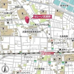セレーノ武蔵野の地図