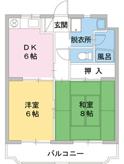 【間取り】 | ウエストフィールドII