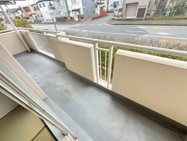 成田市玉造７丁目の賃貸マンションのバルコニー
