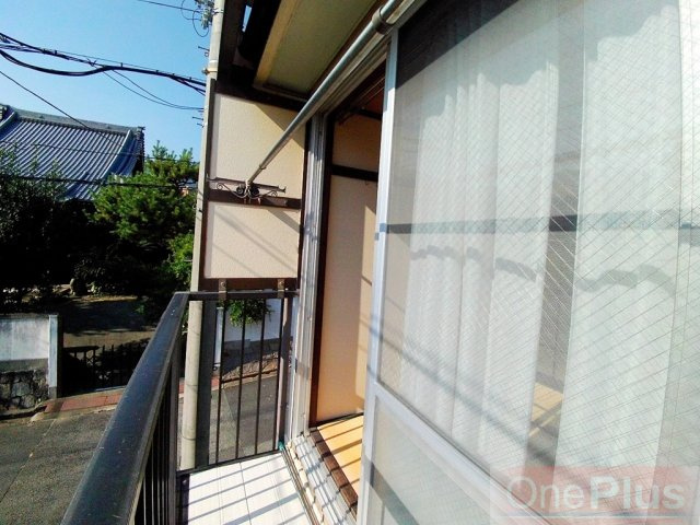 生藤ハイツのバルコニー