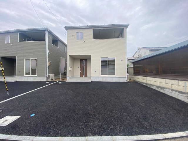 新築戸建・建売　伊達市保原町久保第3　CRADLE GARDEN　全7棟の駐車場