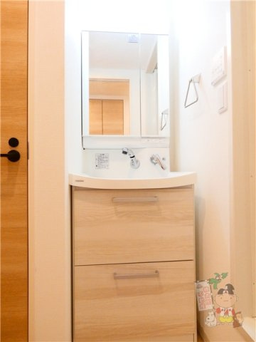 フレグランス京町の洗面所