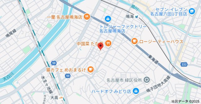 【地図】 | ハーモニーテラス鳴海町字丸内