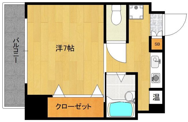 【間取り】 | Kビル | 現況優先。