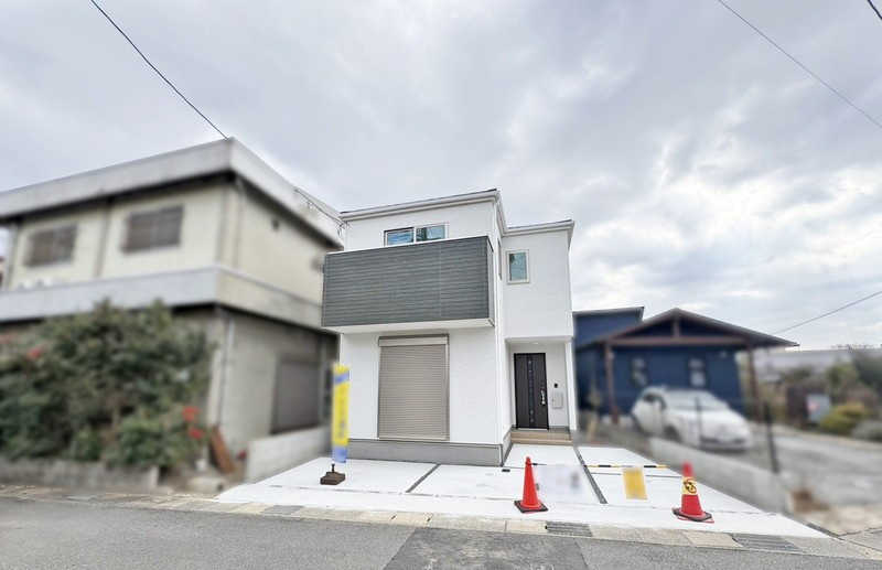 長岡京市井ノ内南内畑「西向日駅」新築戸建の駐車場