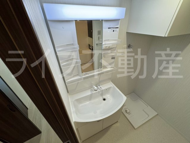 フローラ長田の洗面所|使いやすい洗面所です