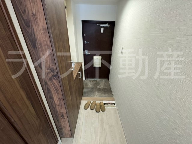 フローラ長田の玄関|明るい玄関です