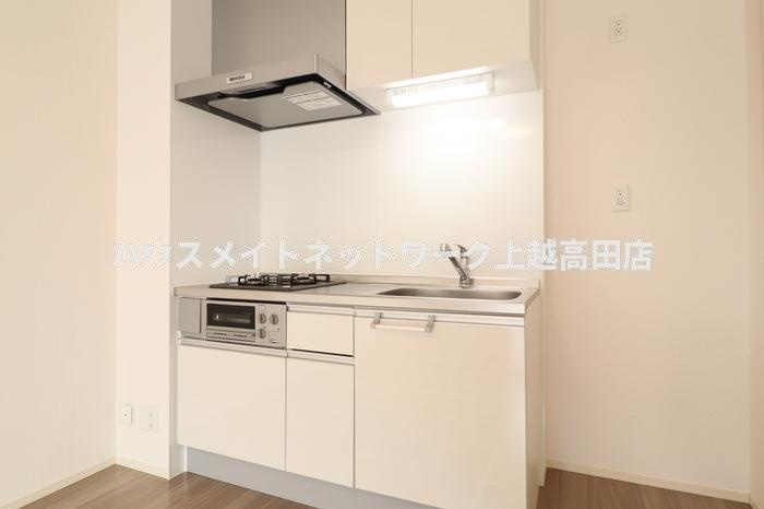 カーサ シエロのキッチン|コンロ付キッチン