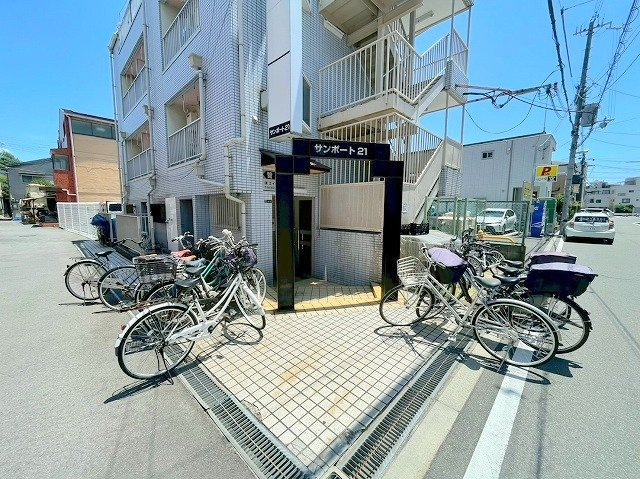 サンポート21のエントランス