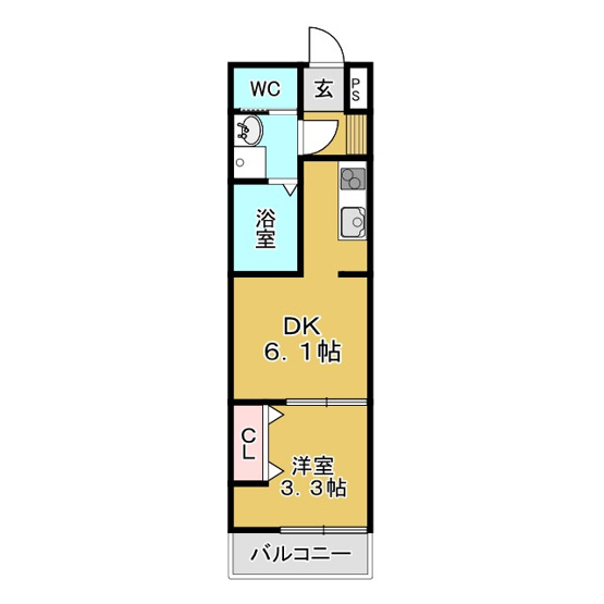 【間取り】 | アンセル泉中央