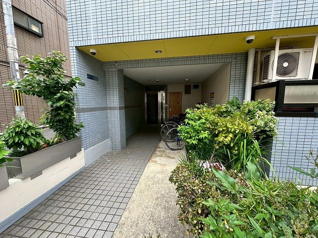 MTハイムのエントランス