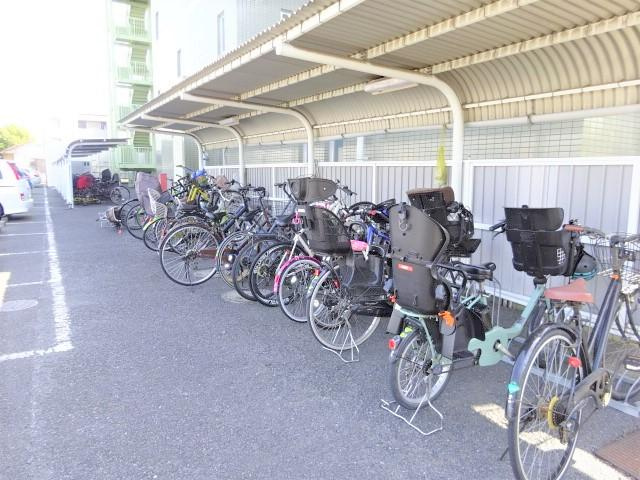 さいたま市桜区西堀６丁目の賃貸マンションのその他共用部分|駐輪場