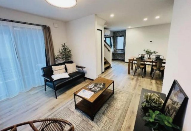 中古戸建　松戸市常盤平双葉町の居間・リビング