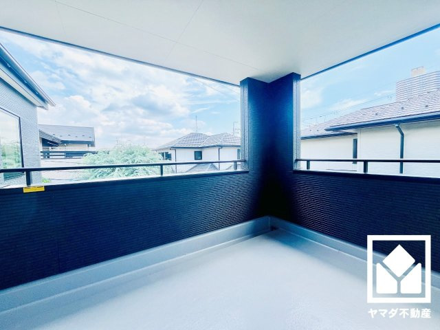 大津市錦織２丁目　2号棟のバルコニー