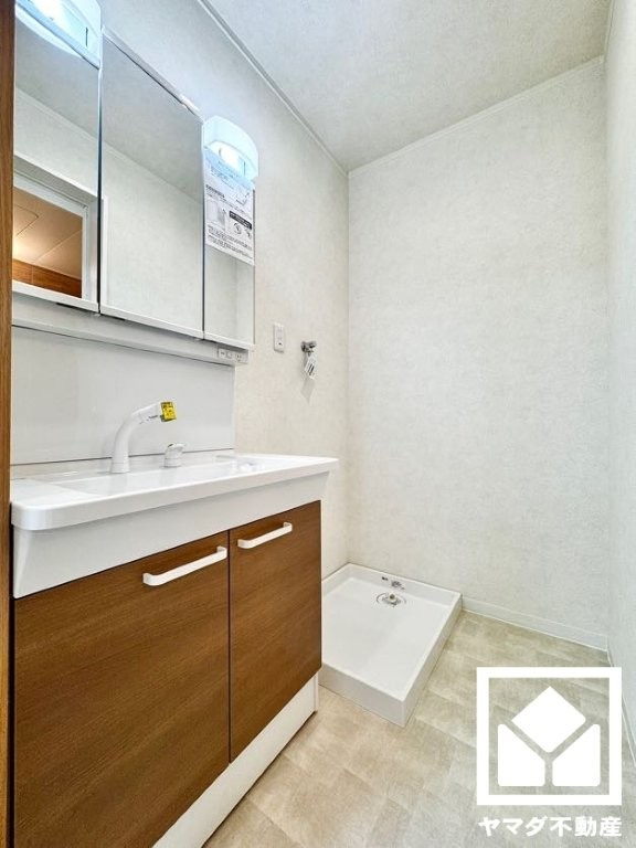 宇治市宇治池森の洗面所