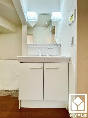 伏見区桃山町伊賀　1期　1号地の独立洗面台