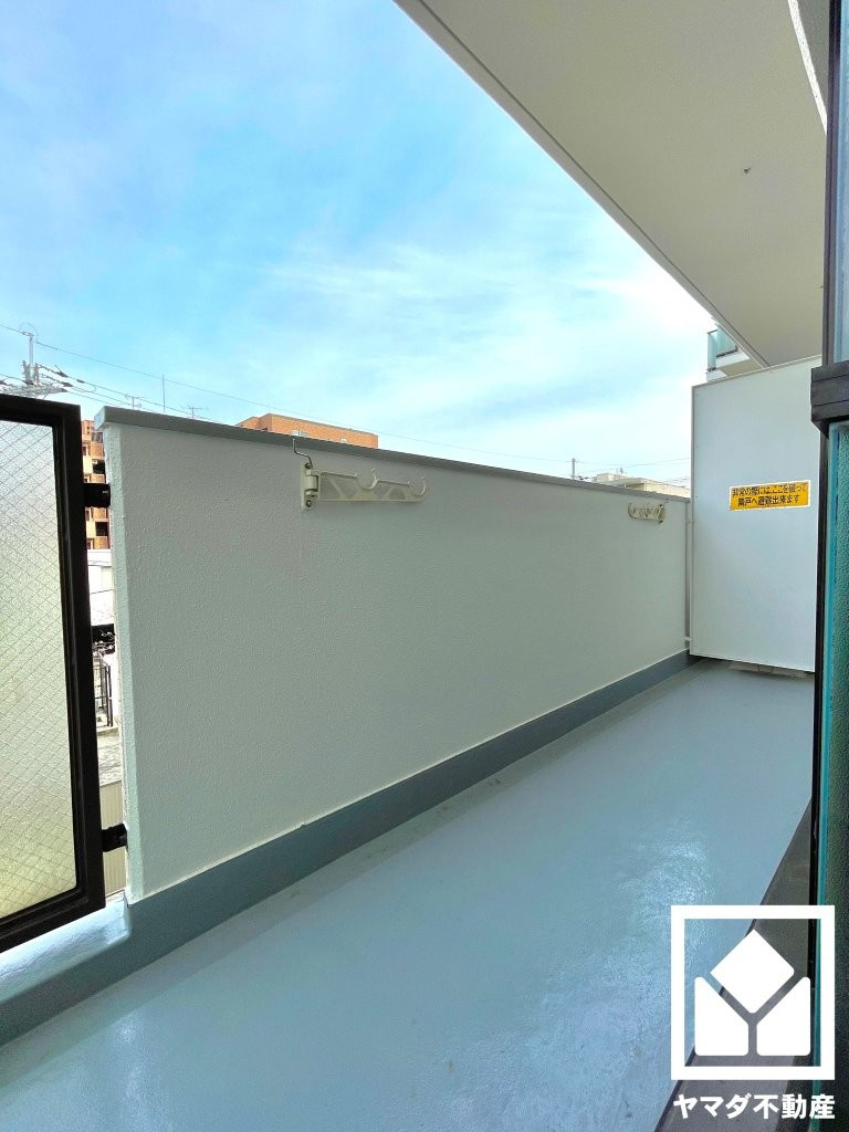 ルミエール藤ノ森のバルコニー