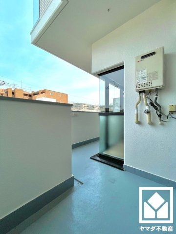 ルミエール藤ノ森のバルコニー