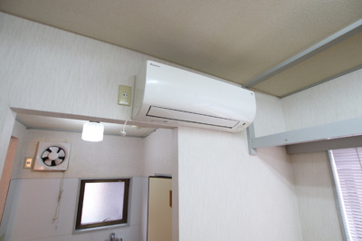 エアコン設置済みです♪