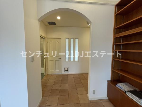 【内装】 | 三井ホーム施工・二世帯住宅 | ２階リビング（前室）