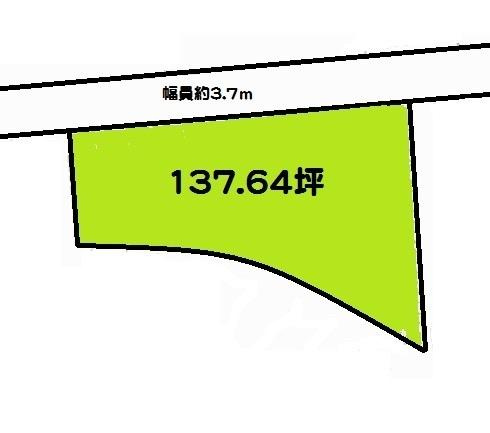 海南市小野田　土地の土地図