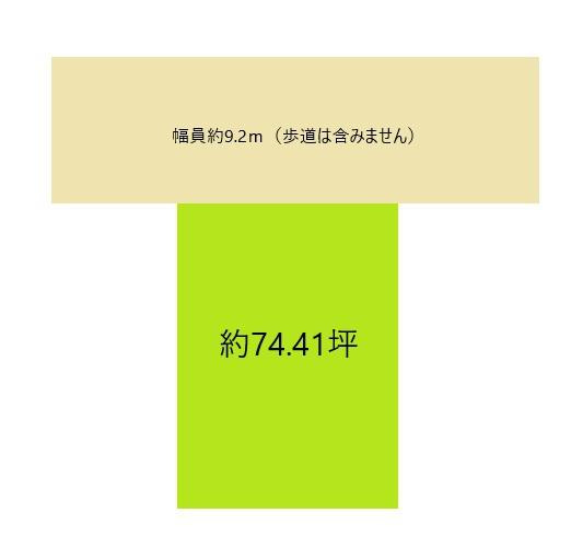 和歌山市畑屋敷葛屋丁　土地の土地図
