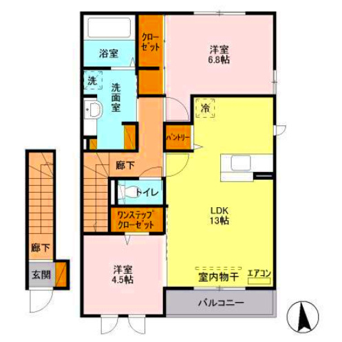 ラ・メゾンの間取り